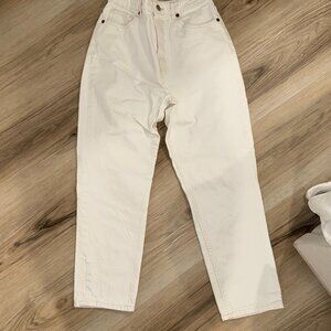 Zara White Jeans